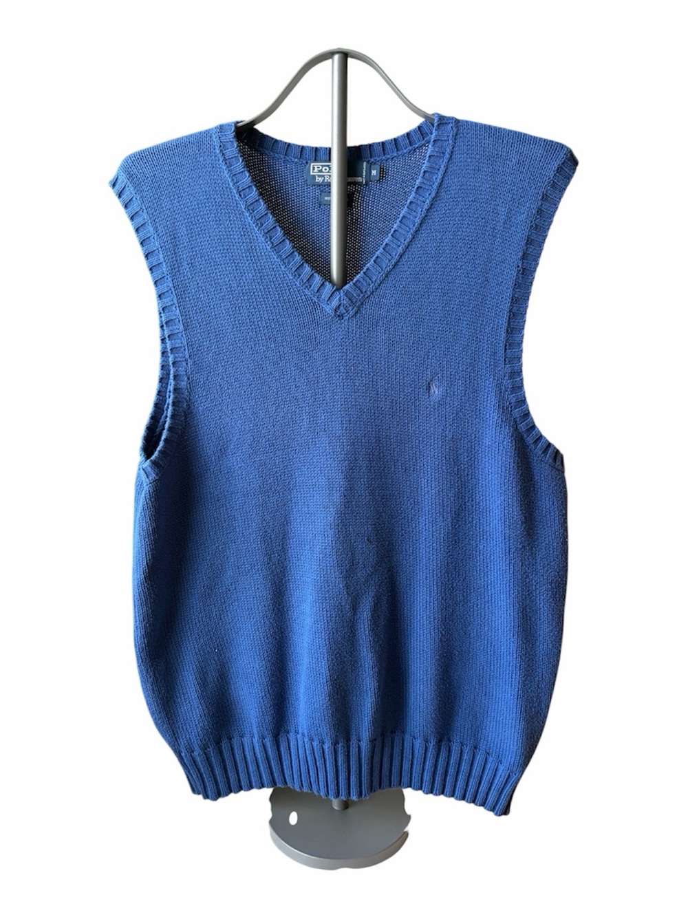 Ralph Lauren Men’s Royal Blue V-Neck Sweater Vest